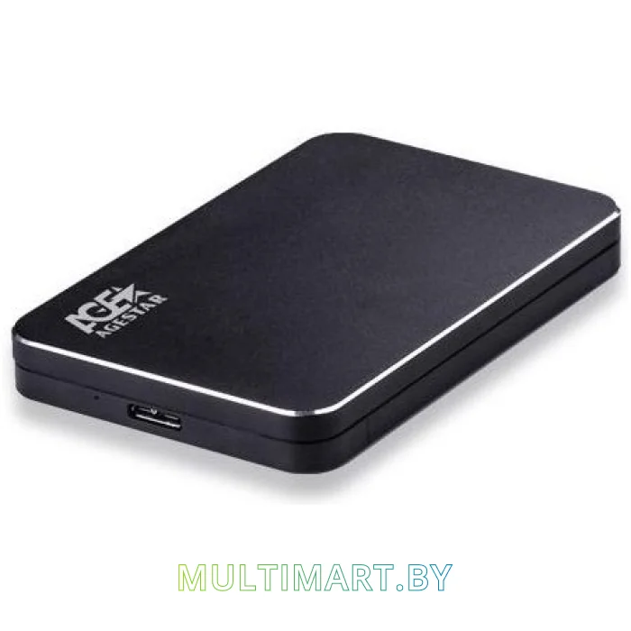 Бокс для жесткого диска AgeStar 31UB2A18 (черный)